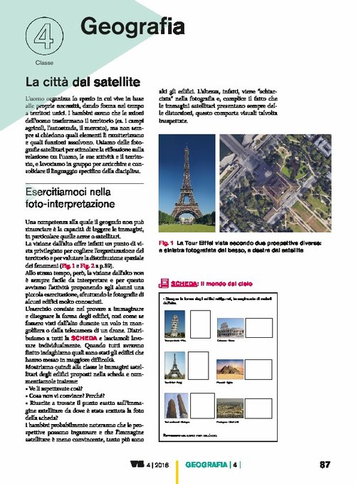 La città dal satellite | Giunti Scuola La città dal satellite | Giunti Scuola