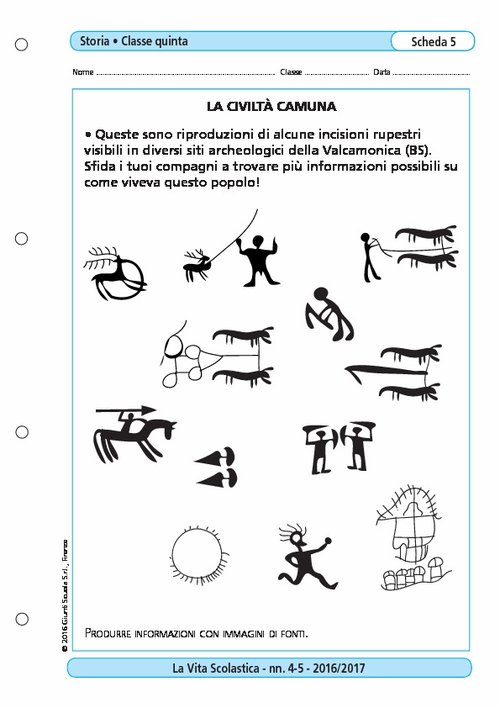 La civiltà camuna | Giunti Scuola La civiltà camuna | Giunti Scuola