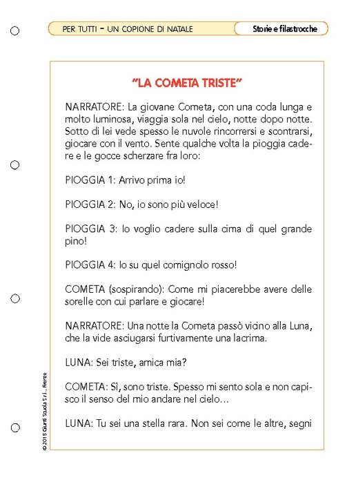 "La cometa triste" | Giunti Scuola "La cometa triste" | Giunti Scuola