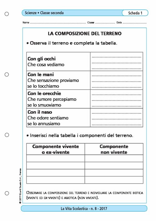 La composizione del terreno | Giunti Scuola La composizione del terreno | Giunti Scuola