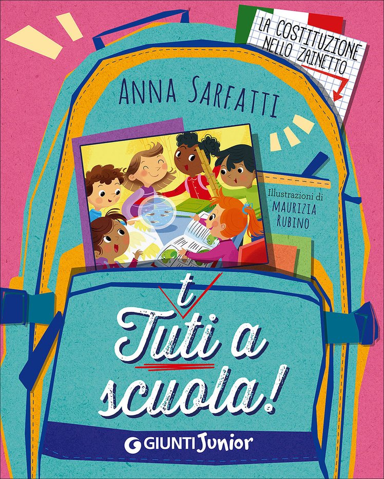 La Costituzione nello zainetto: una nuova collana a cura di Anna Sarfatti | Giunti Scuola