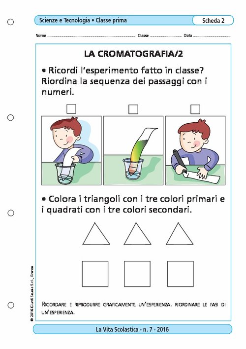 La cromatografia/2 | Giunti Scuola La cromatografia/2 | Giunti Scuola