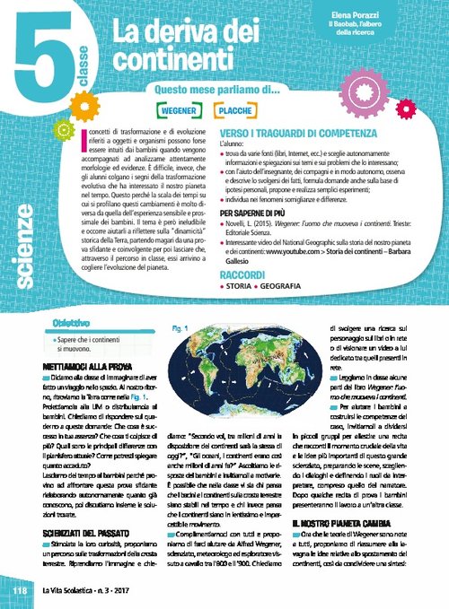 La deriva dei continenti | Giunti Scuola La deriva dei continenti | Giunti Scuola