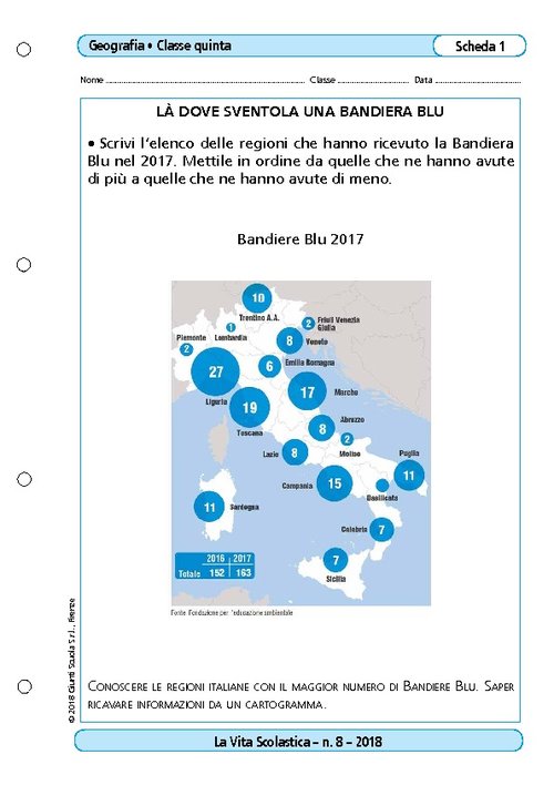 Là dove sventola una bandiera blu | Giunti Scuola Là dove sventola una bandiera blu | Giunti Scuola