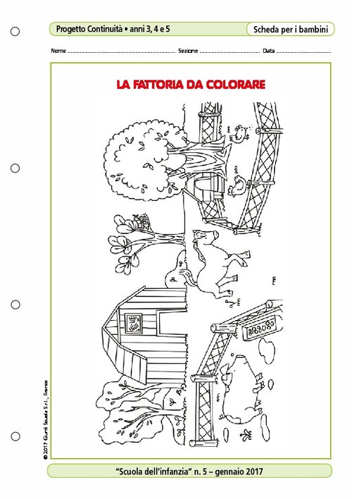 La fattoria da colorare | Giunti Scuola La fattoria da colorare | Giunti Scuola