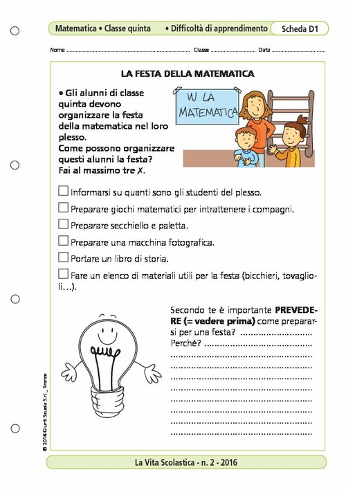 La festa della matematica | Giunti Scuola La festa della matematica | Giunti Scuola