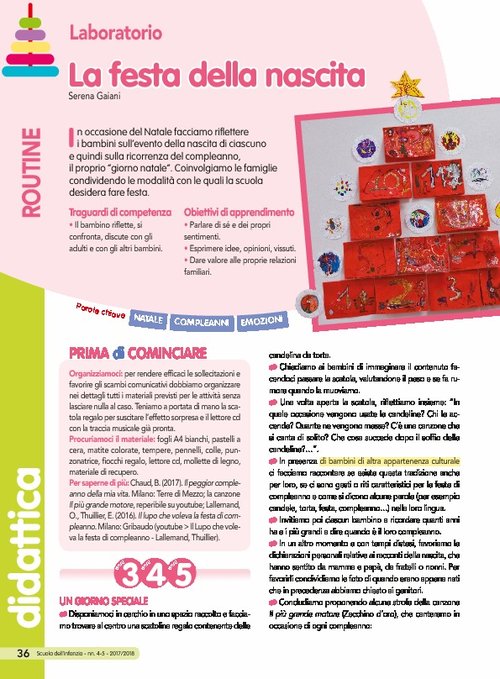 La festa della nascita | Giunti Scuola La festa della nascita | Giunti Scuola