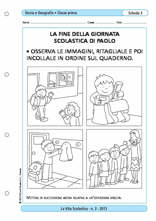 La fine della giornata scolastica di Paolo | Giunti Scuola La fine della giornata scolastica di Paolo | Giunti Scuola