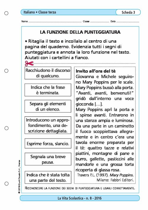 La funzione della punteggiatura | Giunti Scuola La funzione della punteggiatura | Giunti Scuola