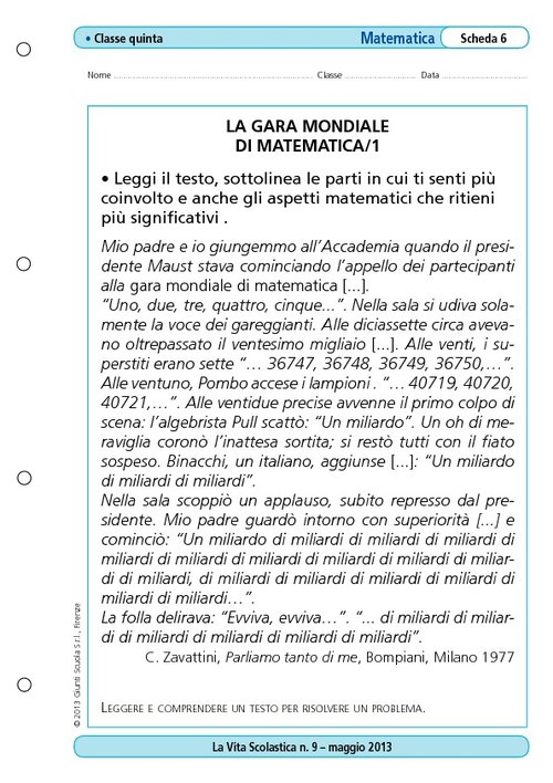 La gara mondiale di matematica/1 | Giunti Scuola La gara mondiale di matematica/1 | Giunti Scuola