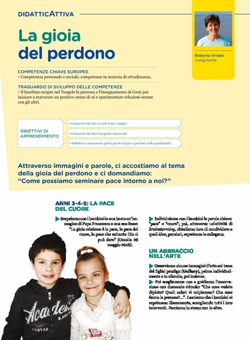 La gioia del perdono | Giunti Scuola La gioia del perdono | Giunti Scuola