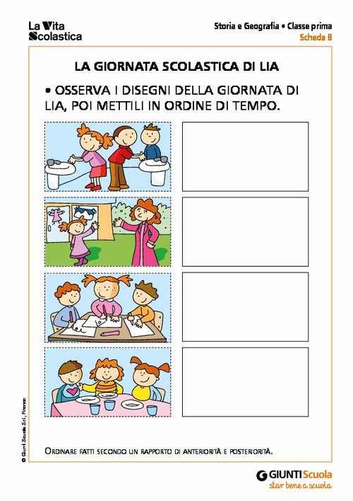 La giornata scolastica di Lia | Giunti Scuola La giornata scolastica di Lia | Giunti Scuola