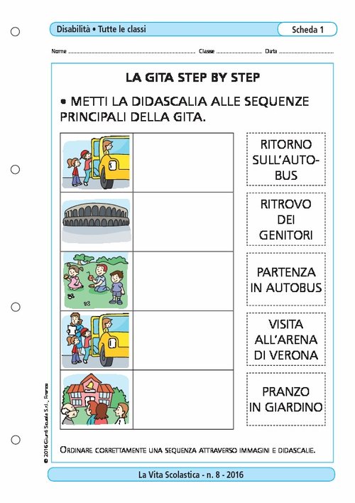 La gita step by step | Giunti Scuola La gita step by step | Giunti Scuola