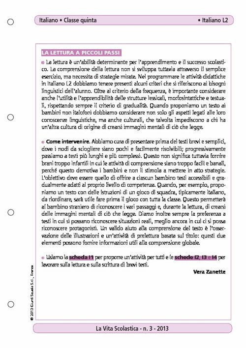 La lettura a piccoli passi | Giunti Scuola La lettura a piccoli passi | Giunti Scuola