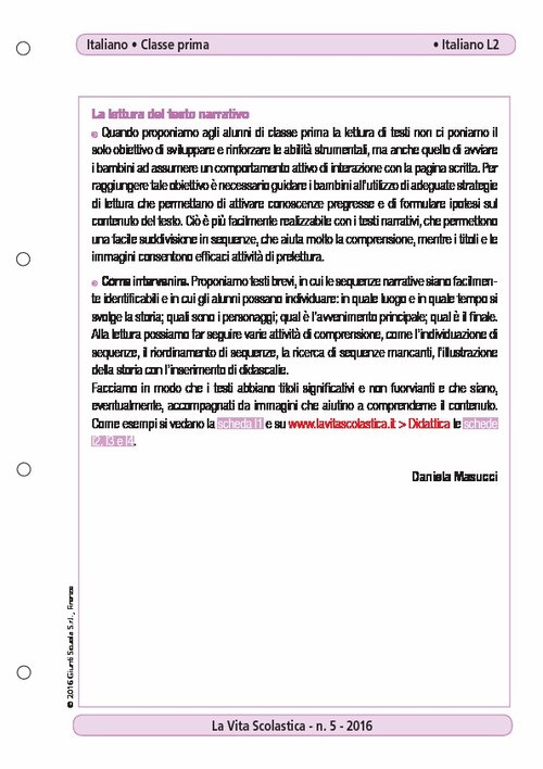La lettura del testo narrativo | Giunti Scuola La lettura del testo narrativo | Giunti Scuola