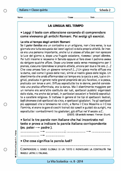 La lingua nel tempo | Giunti Scuola La lingua nel tempo | Giunti Scuola