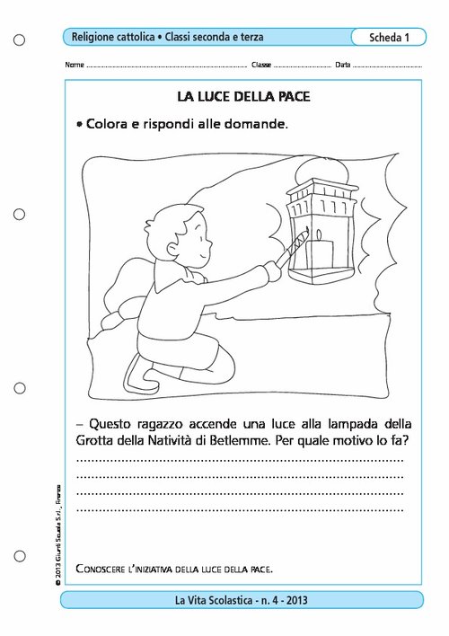 La luce della pace | Giunti Scuola