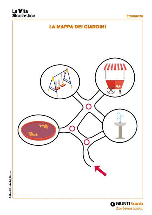 La mappa dei giardini | Giunti Scuola La mappa dei giardini | Giunti Scuola