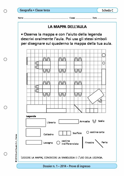 La mappa dell'aula | Giunti Scuola La mappa dell'aula | Giunti Scuola