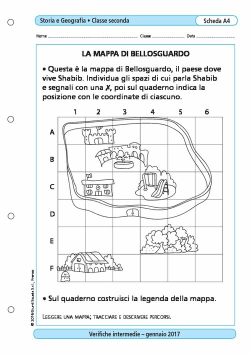 La mappa di Bellosguardo | Giunti Scuola La mappa di Bellosguardo | Giunti Scuola