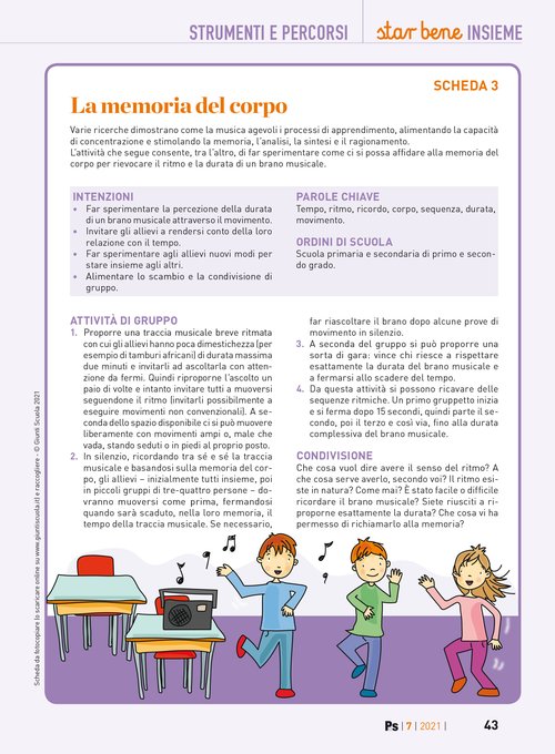 La memoria del corpo | Giunti Scuola