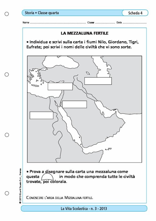 La Mezzaluna fertile | Giunti Scuola La Mezzaluna fertile | Giunti Scuola