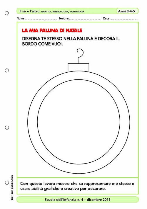 La mia pallina di Natale | Giunti Scuola La mia pallina di Natale | Giunti Scuola