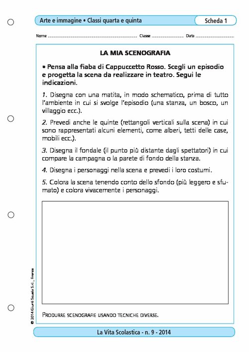 La mia scenografia | Giunti Scuola La mia scenografia | Giunti Scuola