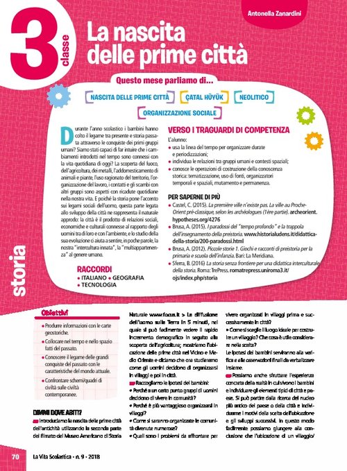La nascita delle prime città | Giunti Scuola La nascita delle prime città | Giunti Scuola