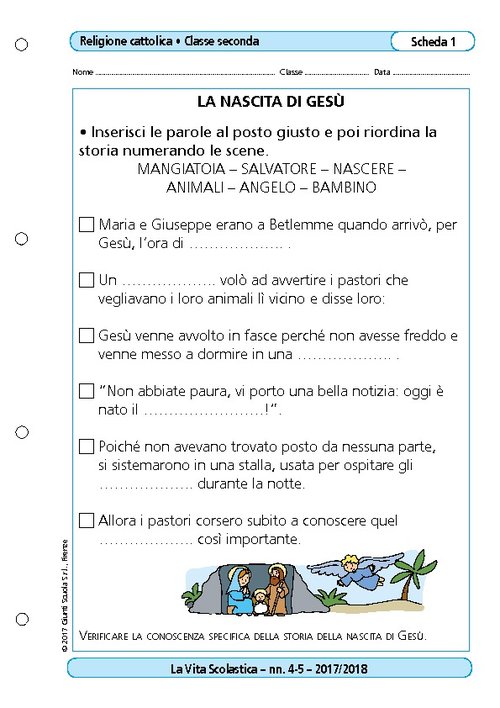 La nascita di Gesù | Giunti Scuola La nascita di Gesù | Giunti Scuola