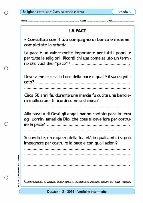 La pace | Giunti Scuola La pace | Giunti Scuola