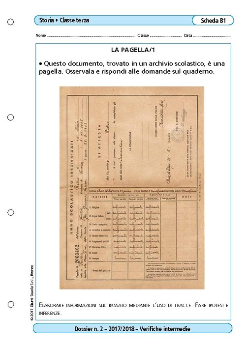 La pagella | Giunti Scuola La pagella | Giunti Scuola