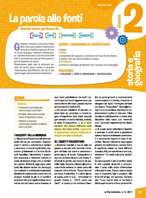 La parola alle fonti | Giunti Scuola La parola alle fonti | Giunti Scuola