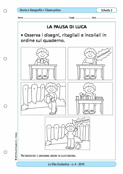 La pausa di Luca | Giunti Scuola La pausa di Luca | Giunti Scuola