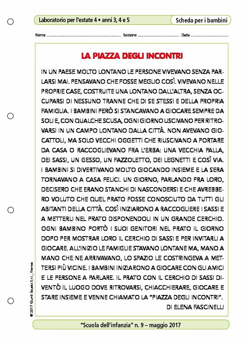La piazza degli incontri | Giunti Scuola La piazza degli incontri | Giunti Scuola