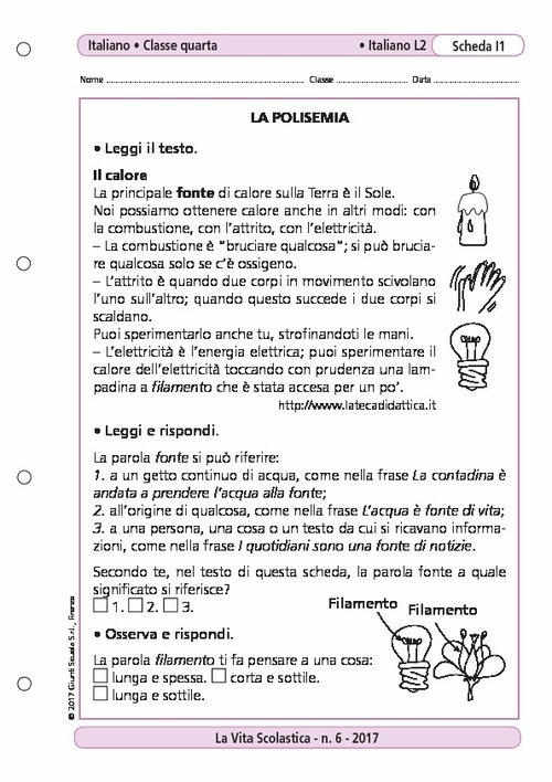 La polisemia | Giunti Scuola La polisemia | Giunti Scuola