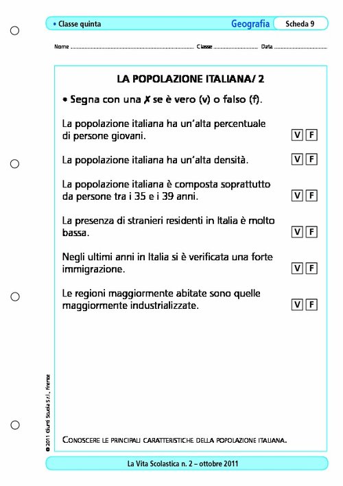 La popolazione italiana/2 | Giunti Scuola