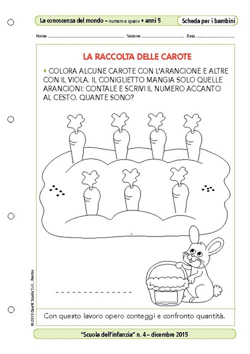 La raccolta delle carote | Giunti Scuola La raccolta delle carote | Giunti Scuola