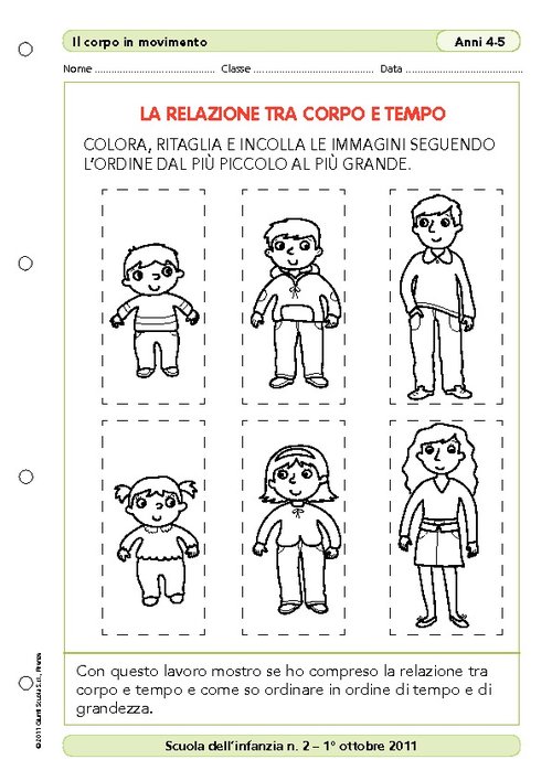 La relazione tra corpo e tempo | Giunti Scuola La relazione tra corpo e tempo | Giunti Scuola