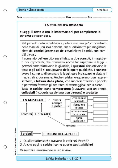 La repubblica romana | Giunti Scuola La repubblica romana | Giunti Scuola