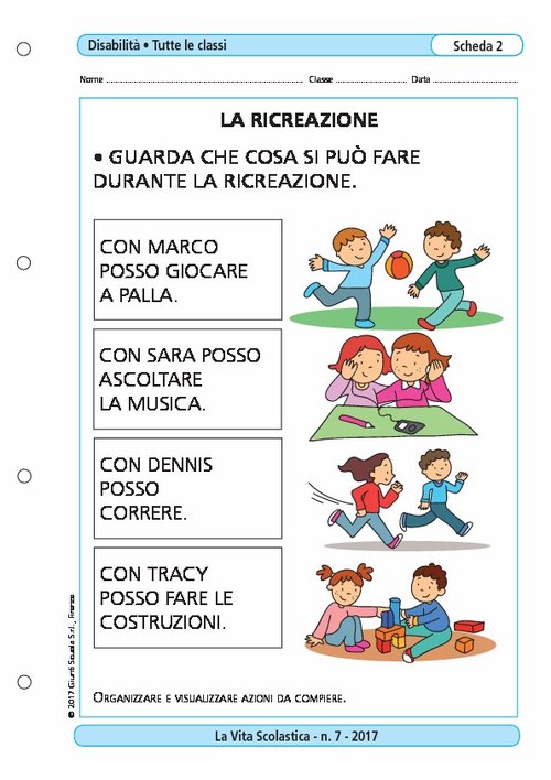 La ricreazione | Giunti Scuola La ricreazione | Giunti Scuola