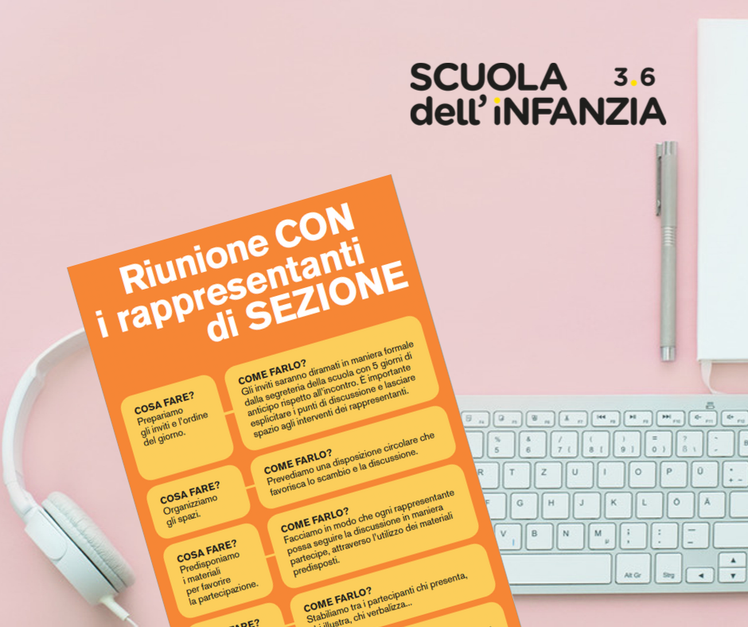La riunione con i rappresentanti di sezione - "Pillole" per star bene a scuola | Giunti Scuola La riunione con i rappresentanti di sezione - "Pillole" per star bene a scuola | Giunti Scuola