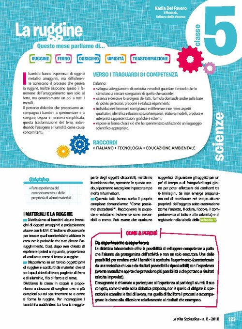 La ruggine | Giunti Scuola La ruggine | Giunti Scuola