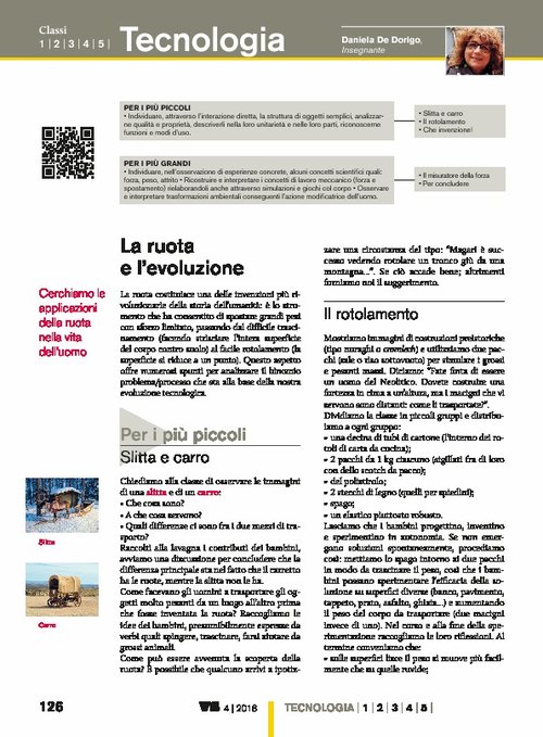 La ruota e l’evoluzione | Giunti Scuola La ruota e l’evoluzione | Giunti Scuola