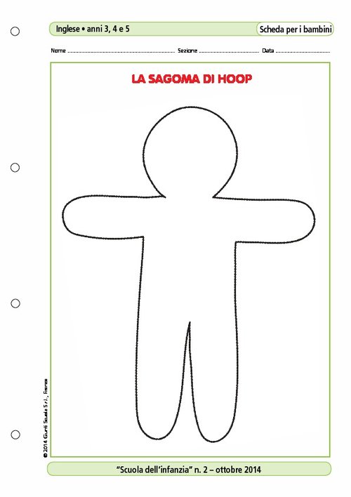 La sagoma di Hoop | Giunti Scuola La sagoma di Hoop | Giunti Scuola