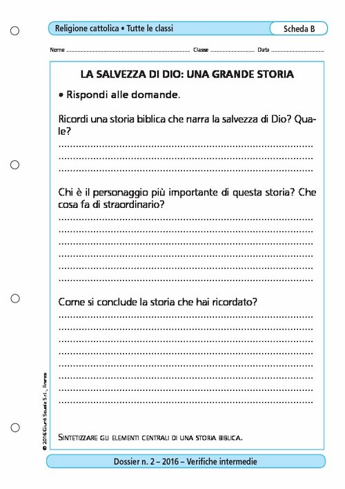 La salvezza di Dio: una grande storia | Giunti Scuola La salvezza di Dio: una grande storia | Giunti Scuola
