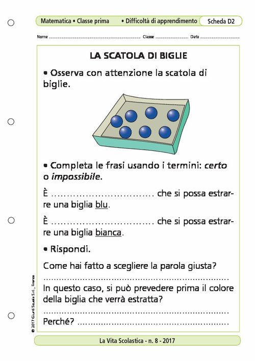 La scatola di biglie | Giunti Scuola La scatola di biglie | Giunti Scuola