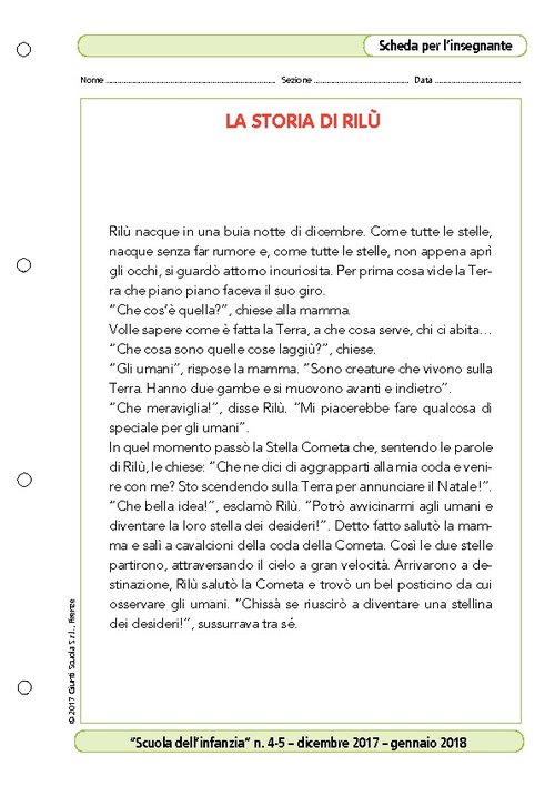 La storia di Rilù | Giunti Scuola La storia di Rilù | Giunti Scuola