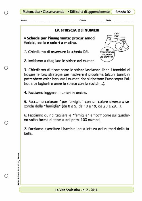 La striscia dei numeri/1 | Giunti Scuola La striscia dei numeri/1 | Giunti Scuola