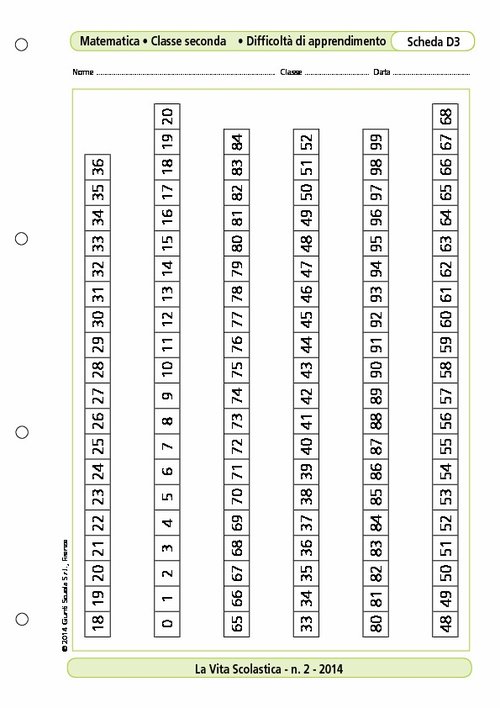La striscia dei numeri/2 | Giunti Scuola La striscia dei numeri/2 | Giunti Scuola